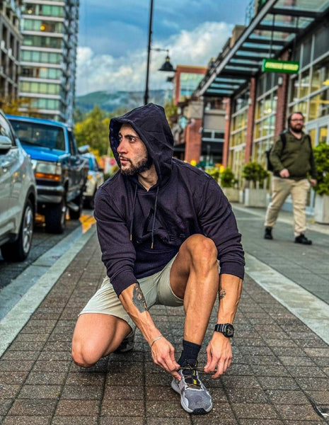 Essential Original Logo Hoodie (Black)