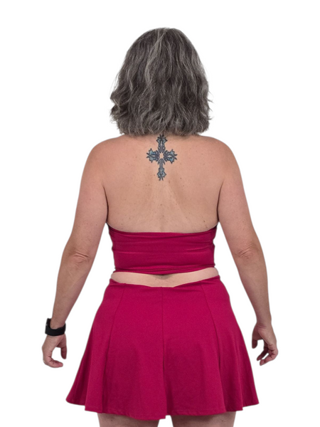 Drive It - High Rise Flowy Skirt