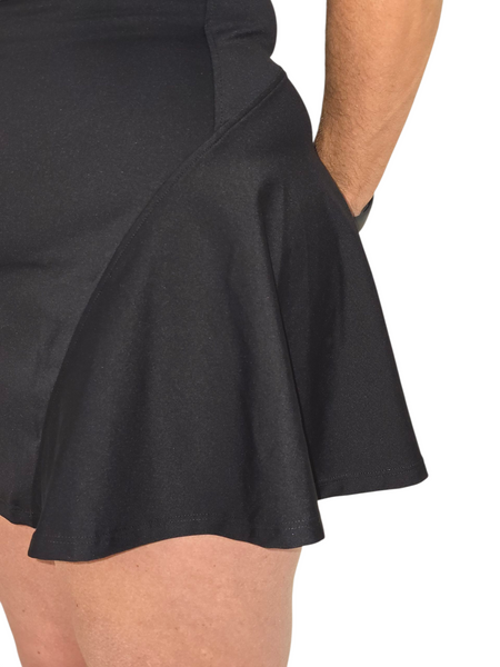 Ace Zip Black Dress