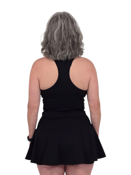 Ace Zip Black Dress