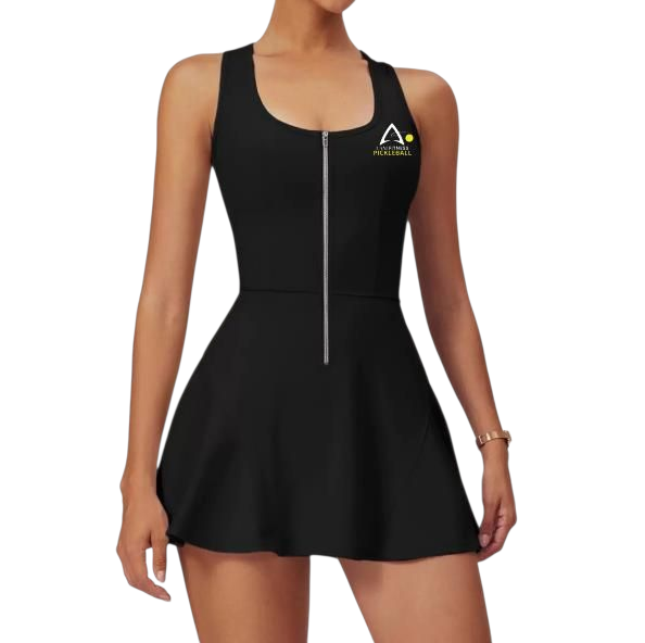 Ace Zip Black Dress