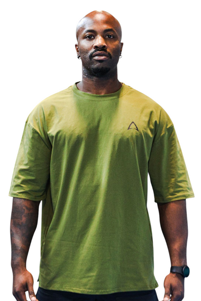Relentless Pump Cover Tee - Army Green