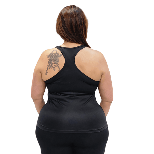Active Essential Tank Top - Black Color