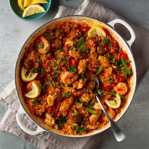 Low-Fat Chicken Recipe: Spanish - Style Paella