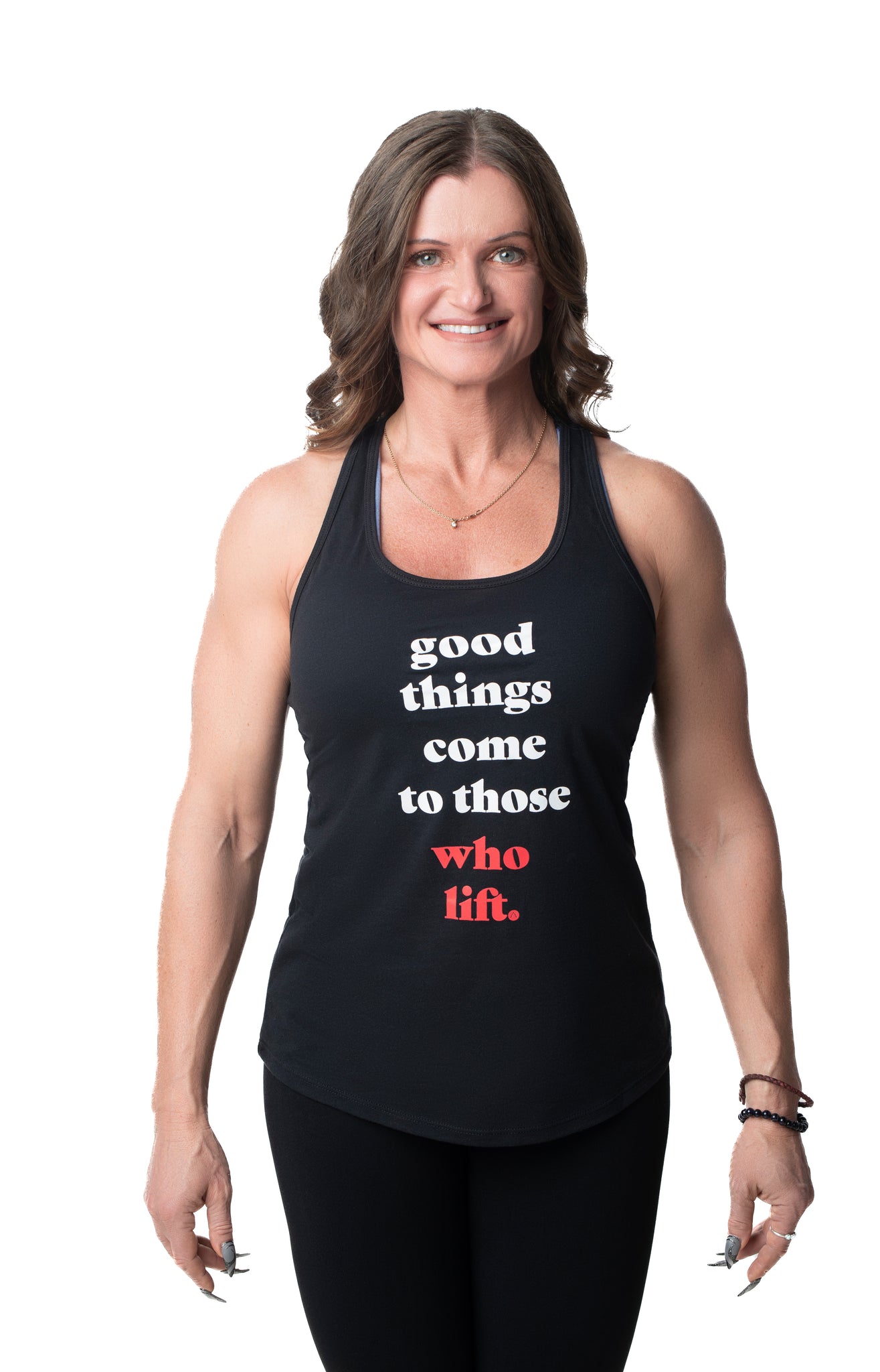 Good Things Come To Those Who Lift - Tank top – I AM FITNESS APPAREL