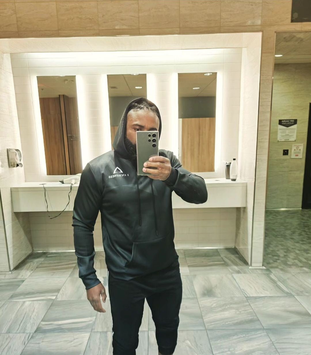 Active Double Diamond Hoodie