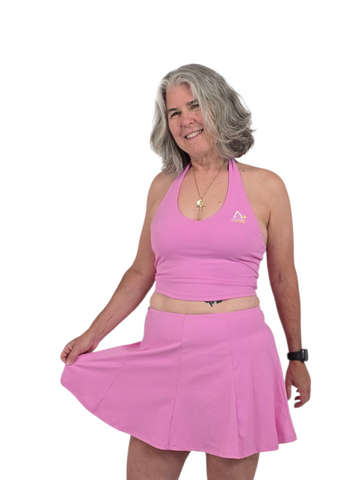 Drive It - High Rise Flowy Skirt