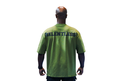 Relentless Pump Cover Tee - Army Green