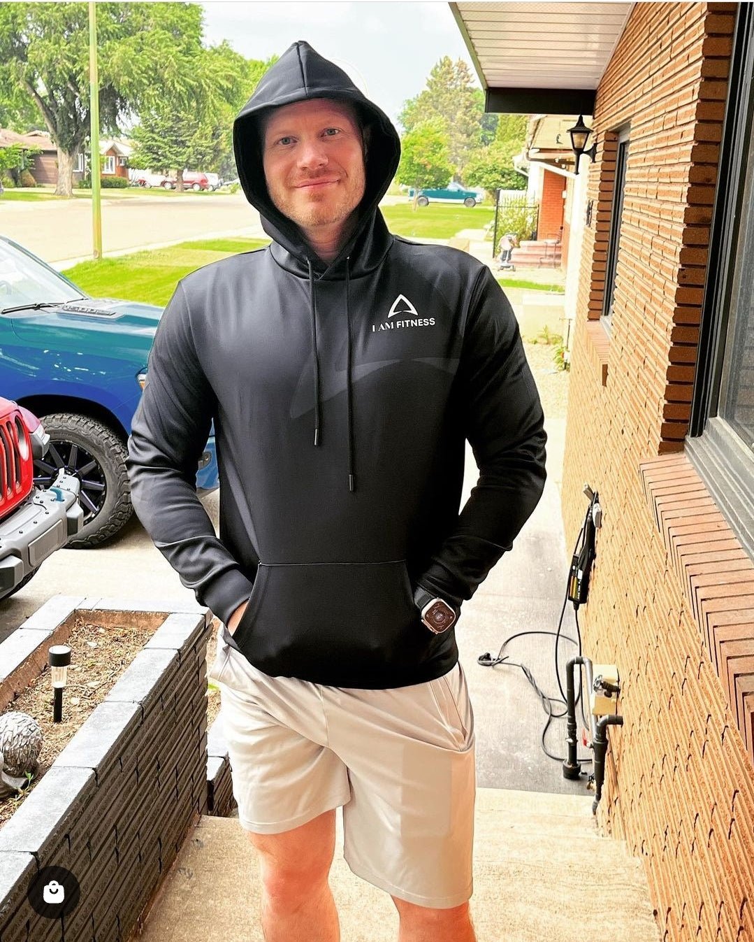 Active Double Diamond Hoodie