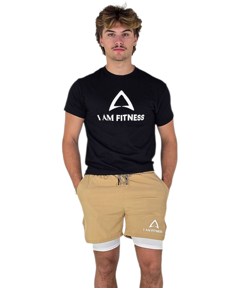 Original Compression  Shorts -  Tan