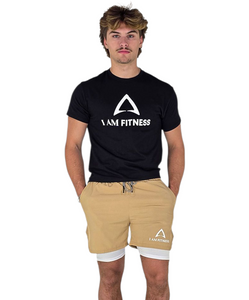 Original Compression  Shorts -  Tan